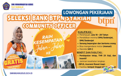 Lowongan Kerja PT. Bank BTPN Syariah Tbk.