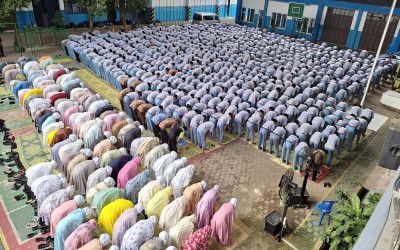Ramadan di SMK Muhiku: Sekum PR IPM Ajak Siswa Teladani Sifat Lembut Rasulullah dalam Pembiasaan Karakter